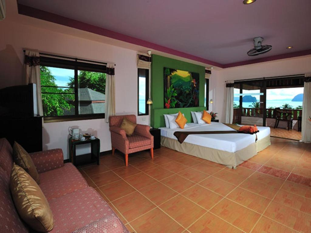 Koh Ngai Cliff Beach Resort Rom bilde